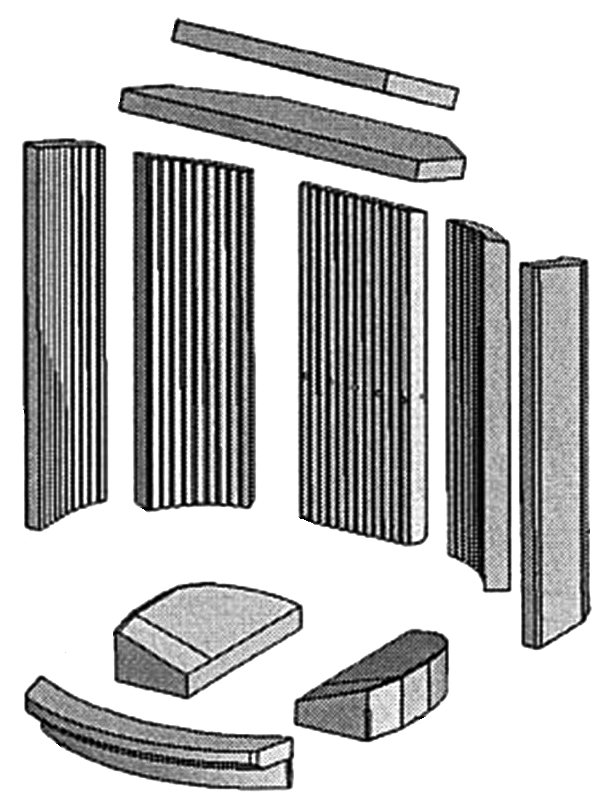 Verschleißanzeichen der Brennraumauskleidung - die Brennraumauskleidung von diesem Kaminofen auswechseln