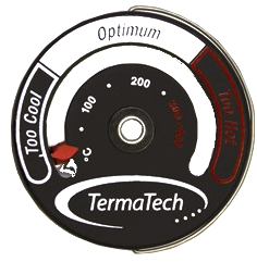 Thermometer von Termatech / Anbringung erfolgt magnetisch